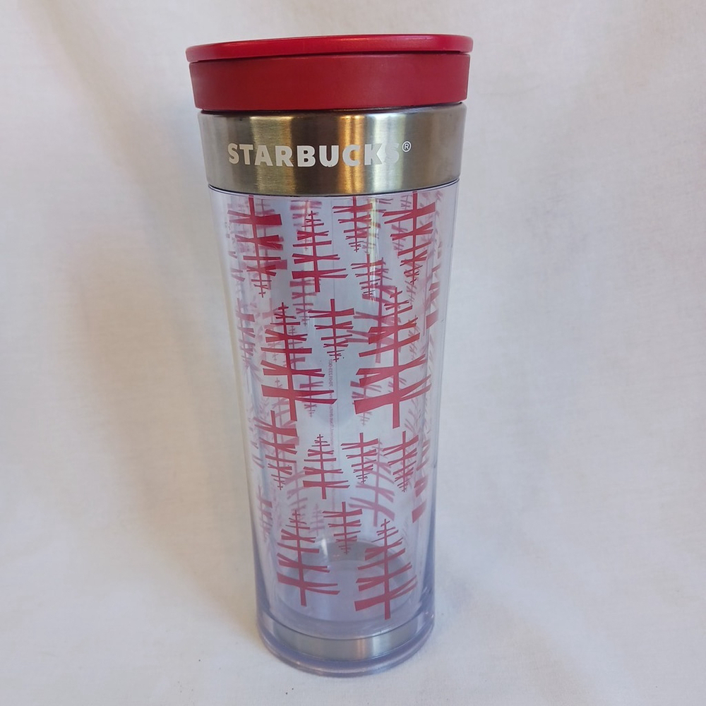 Starbucks Red Christmas Tree 16 oz Tumbler